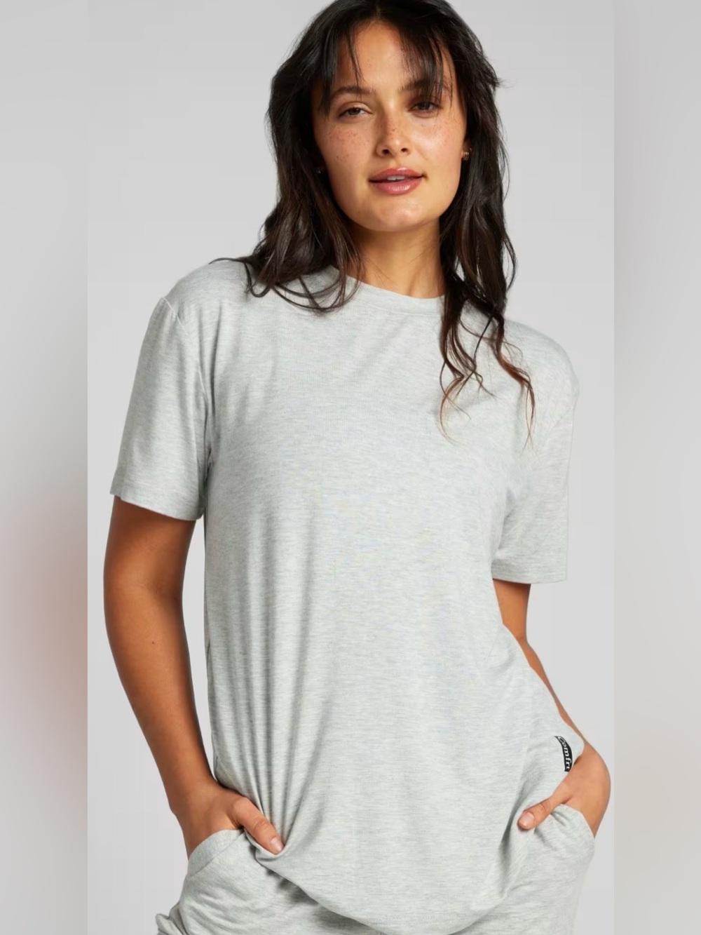 Comfrt cloud lounge tee Light Heather Gray size small. Brand new
